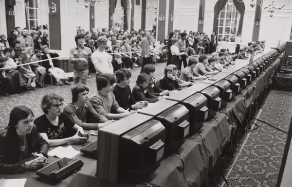 Tournois space invaders esport 1982