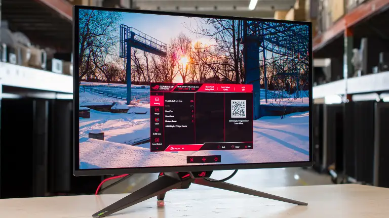 ASUS ROG Swift OLED PG27UCDM 4K 240Hz gaming monitor