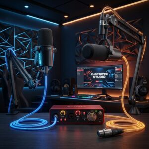 Passer micro USB au XLR guide complet audio streaming Shure SM7B Focusrite