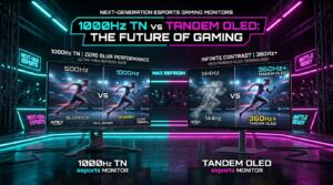 Moniteurs Esport 1000Hz et OLED 2026