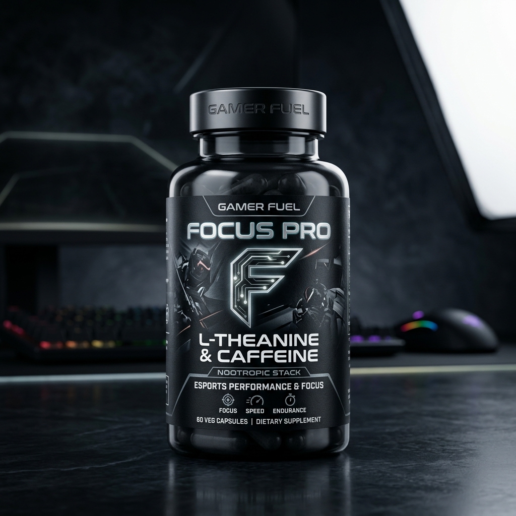 L-Theanine + Caffeine Anhydrous 200mg