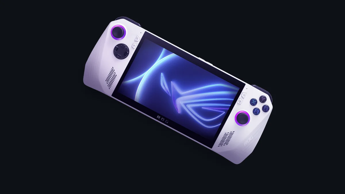 Official ASUS ROG Ally 2023 White Handheld