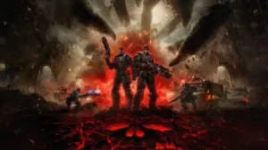 Gears of War E-Day Marcus Fenix and Dom Santiago