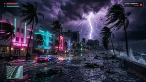 GTA 6 Confirms Advanced Weather System: Tropical Storms and Flooded Streets Head to Leonida