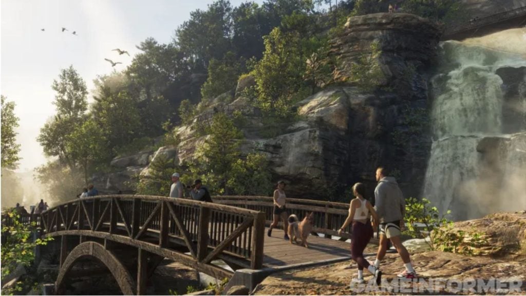 Wilderness hiking trails and scenic vistas across Leonida in GTA 6