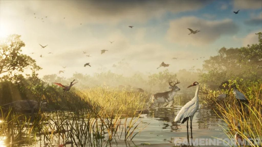 Alligator and wildlife ecosystem in GTA 6 Leonida
