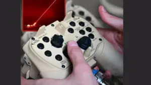 U.S. Military 2200 dollar Xbox style controller used for high energy lasers