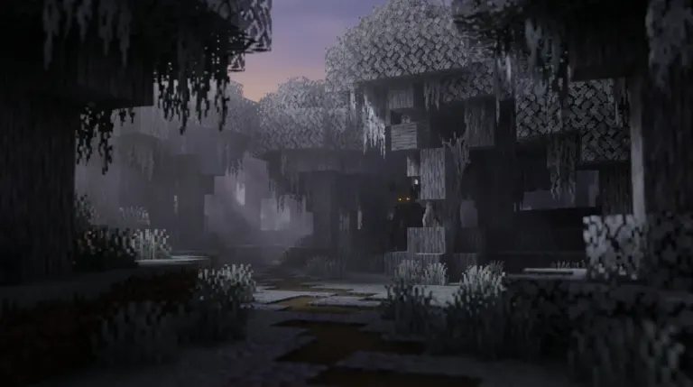 Minecraft Live nouveau biome Pale Garden et creature The Creaking