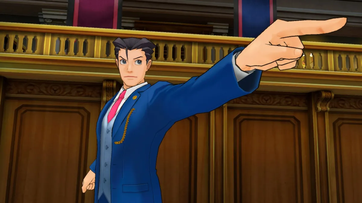 Phoenix Wright VR courtroom