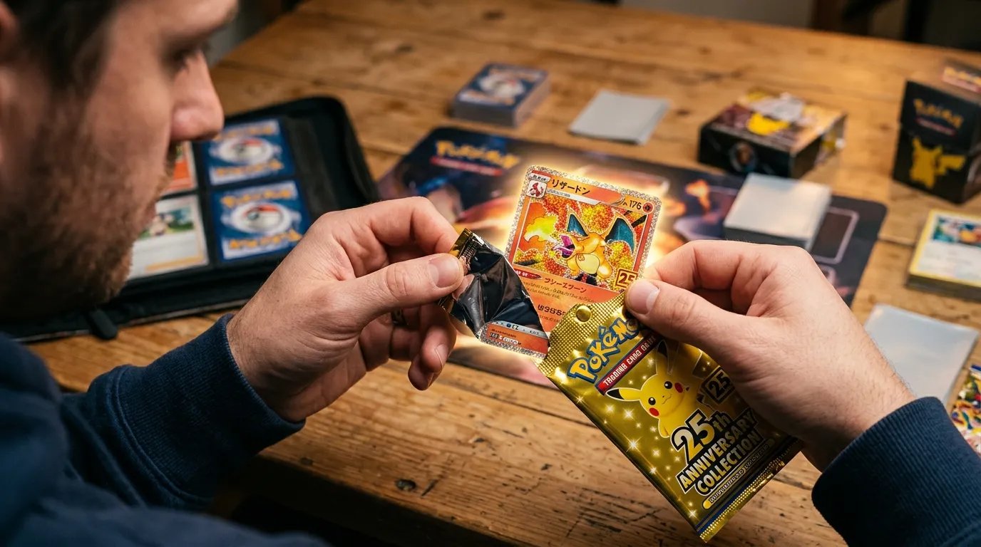 Pokemon 30th anniversary pack opening