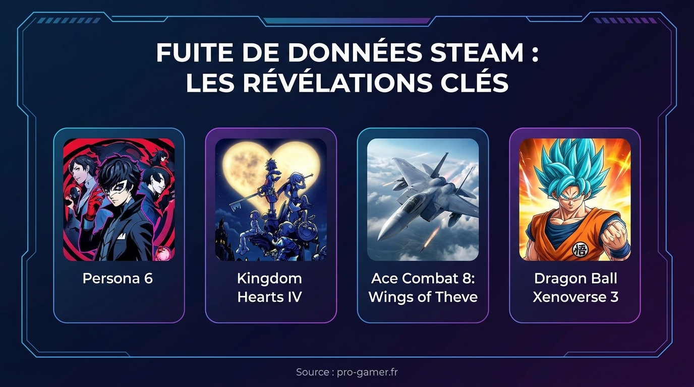 Steam achievements leak infographic