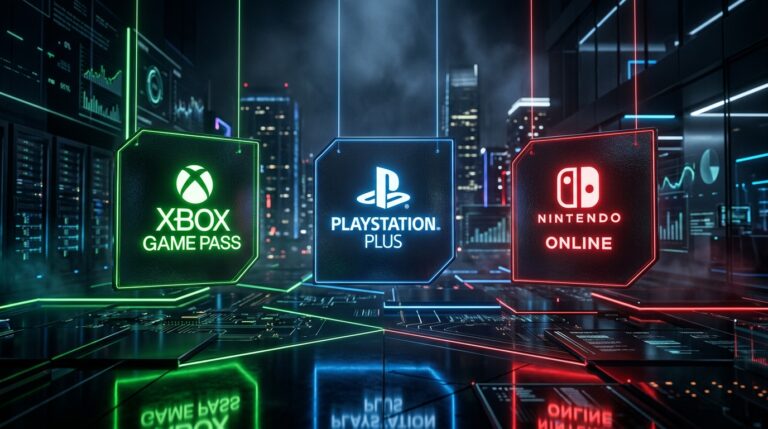 Xbox Game Pass PlayStation Plus and Nintendo Switch Online