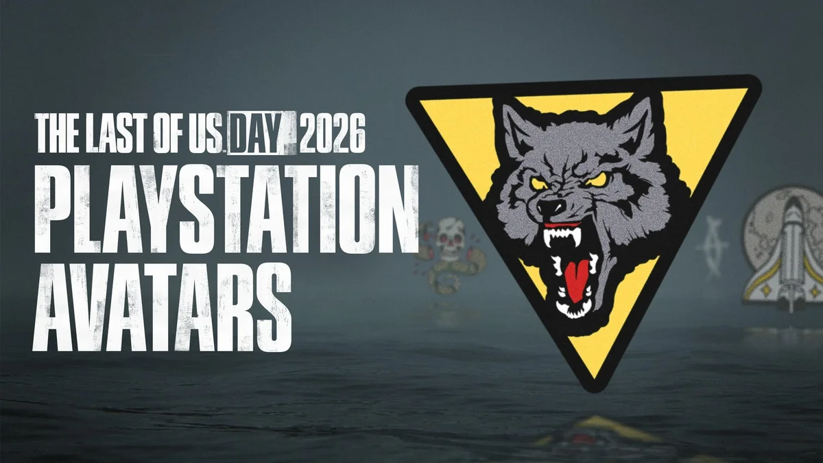 Four free PS5 avatars for The Last of Us Day 2026 featuring WLF Seraphites Apollo Pin and Fireflies