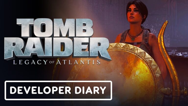 Lara Croft in Sanctuary of the Scion - Tomb Raider Legacy of Atlantis