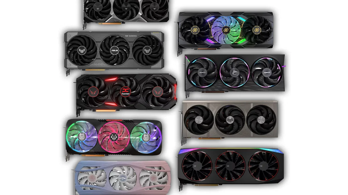 Custom AMD Radeon RX 9070 and RX 9070 XT graphics cards from AIB partners