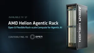 AMD Helion agentic AI server rack Zen 6 Venice