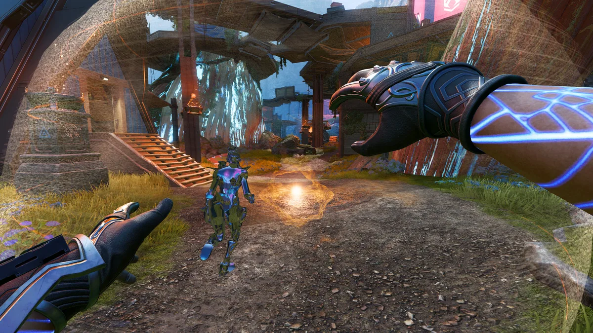 Apex Legends gameplay on Nintendo Switch 2 featuring sharper resolution and 60 FPS