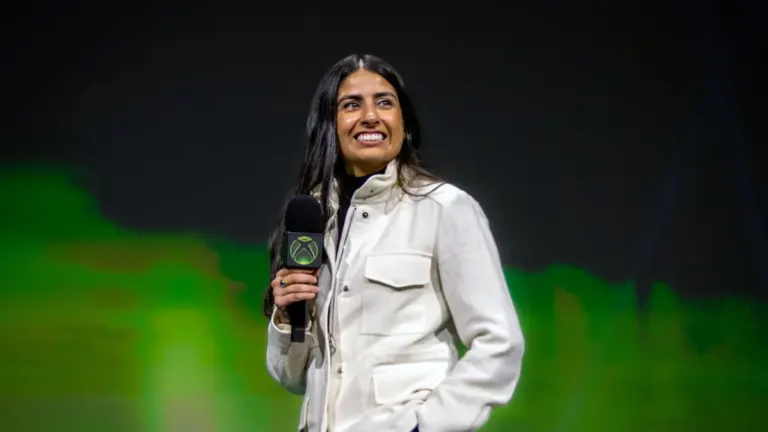 Asha Sharma Xbox CEO during address