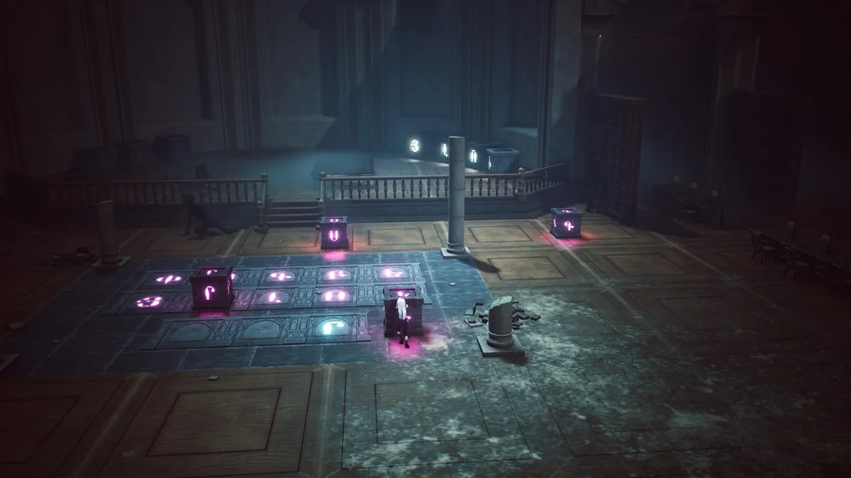 Ayasa Shadows of Silence 2.5D puzzle platformer gameplay in the Inverted World