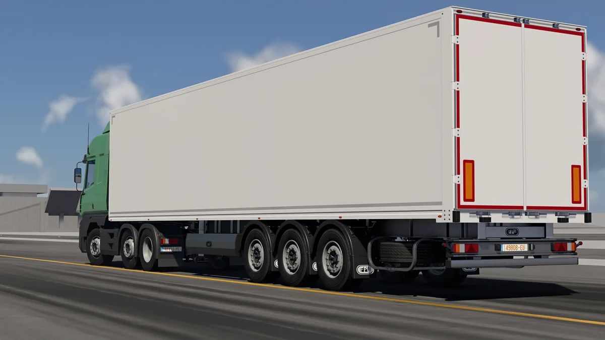 BeamNG Cherrier Percheron truck