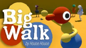 Official artwork for Big Walk, the cooperative adventure game by House House