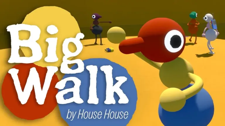 Official artwork for Big Walk, the cooperative adventure game by House House