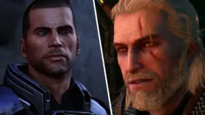 Commander Shepard from BioWare Mass Effect and Geralt of Rivia from CD Projekt RED The Witcher