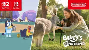 Bluey's Happy Snaps photography adventure game Nintendo Switch