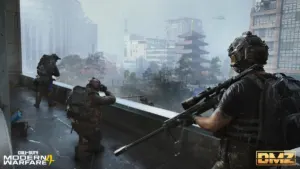Active Duty Operator squad deployed in Hajin in Call of Duty: Modern Warfare 4 DMZ