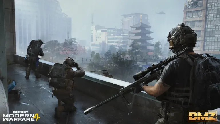 Active Duty Operator squad deployed in Hajin in Call of Duty: Modern Warfare 4 DMZ