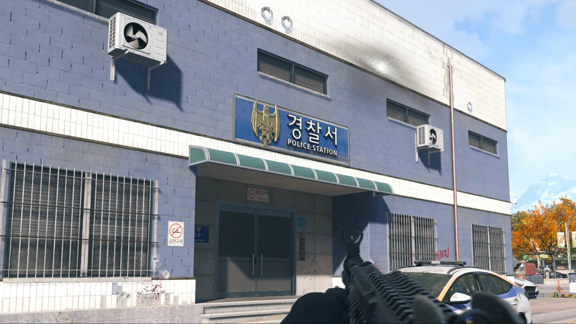 Police Station exterior in Call of Duty Modern Warfare 4 DMZ on Hajin
