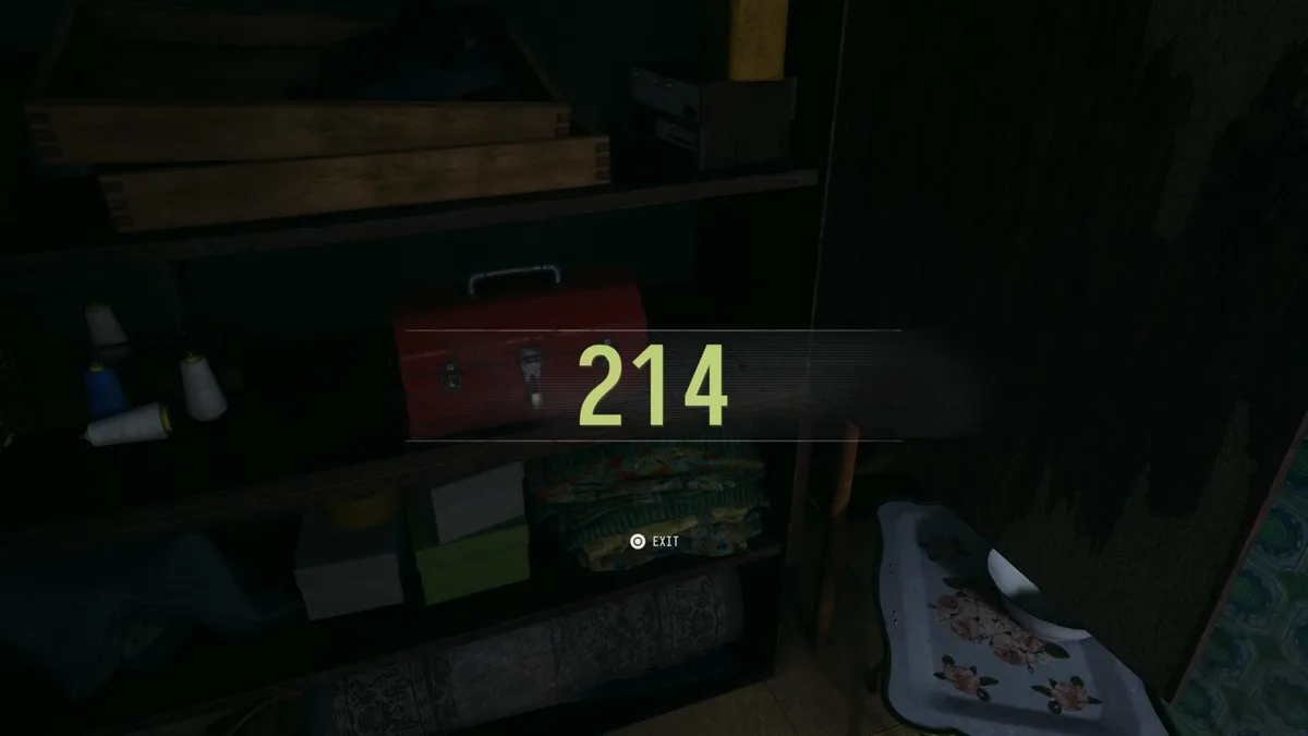 Unlocking the red toolbox with code 214 in Mission 3 Following Orders of Call of Duty Modern Warfare 4