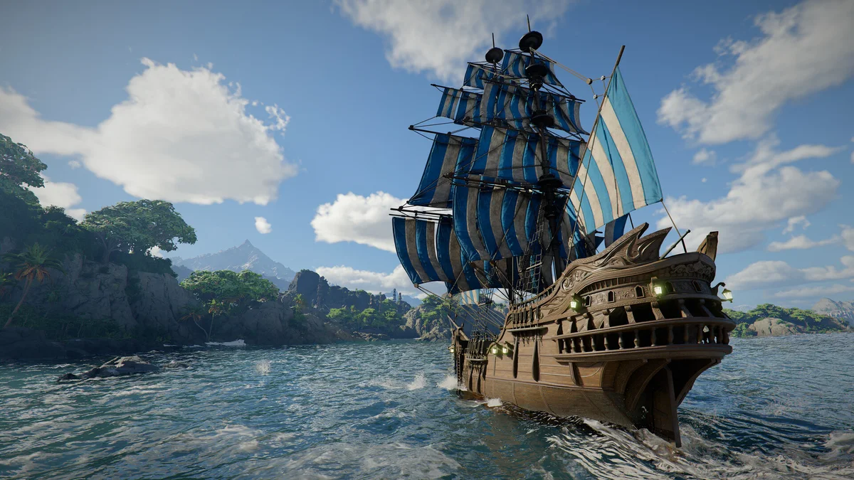 Crimson Desert Charting the Unknown ship sailing Great Ocean Pearl Abyss