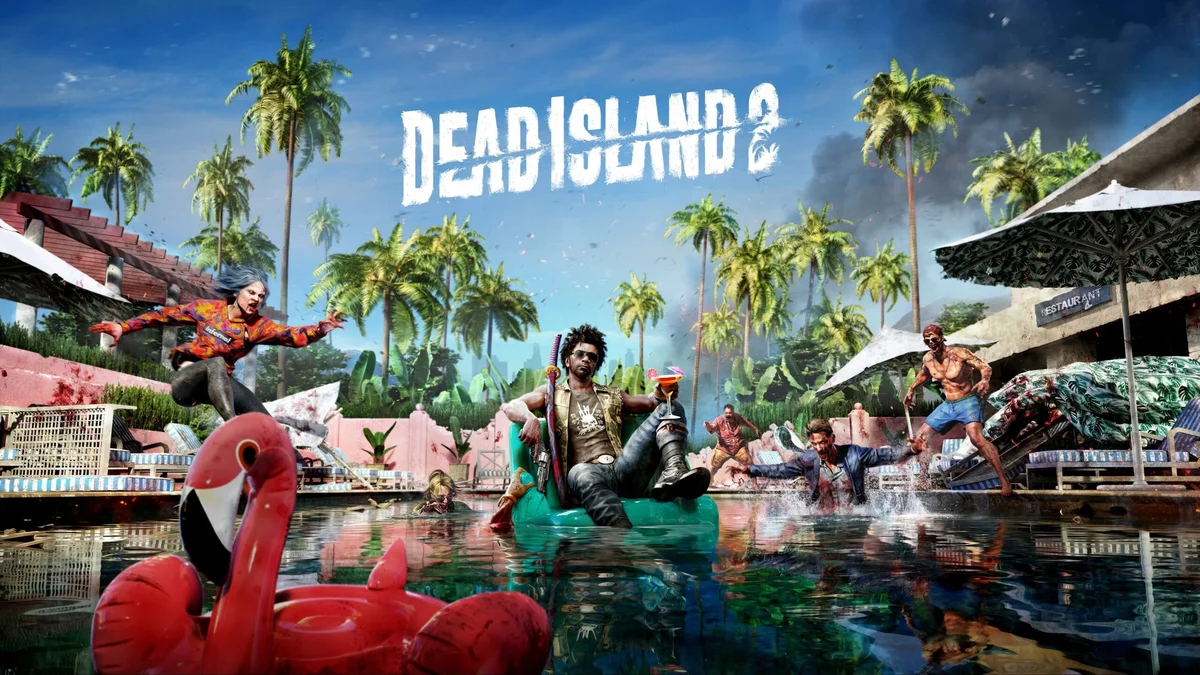 Dead Island 2 zombie melee combat in HELL-A on PS5 and PS4