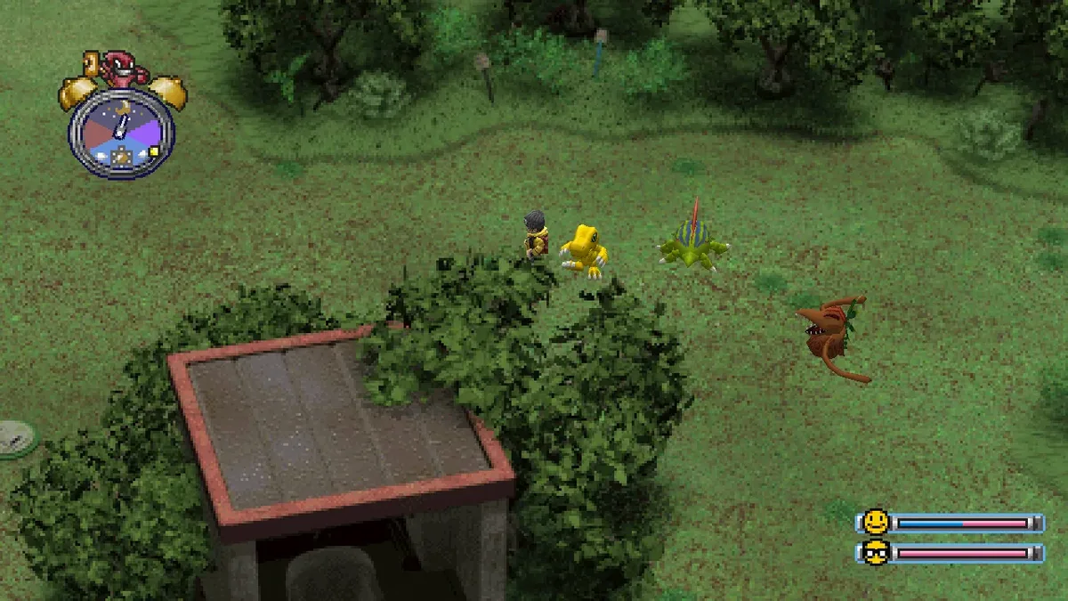 Digimon World Forge PS1 HD comparison