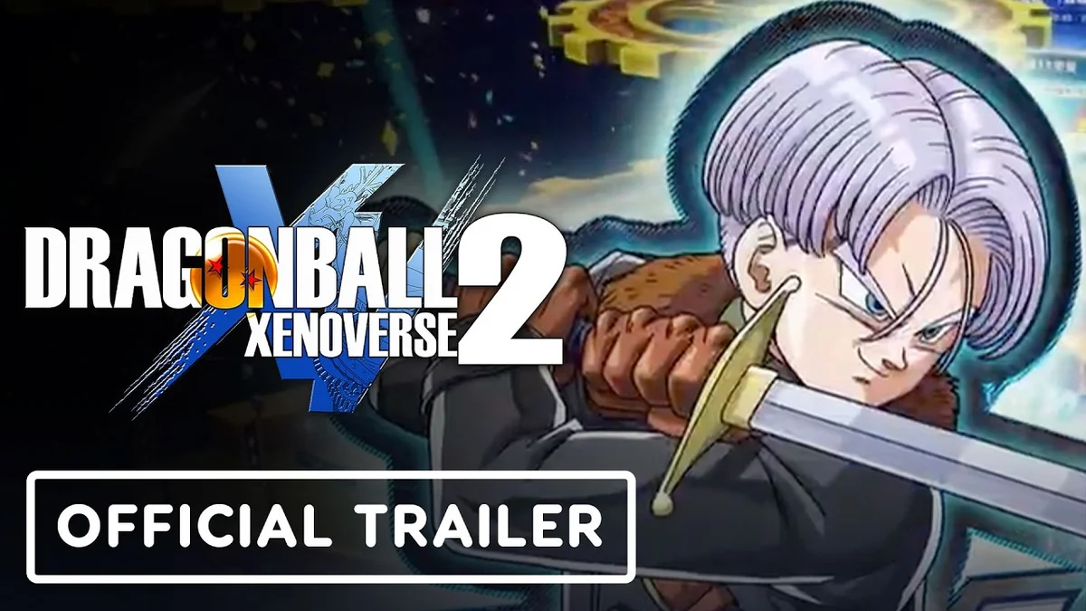 Dragon Ball Xenoverse 2 official 10th Anniversary Free Update key art by Bandai Namco