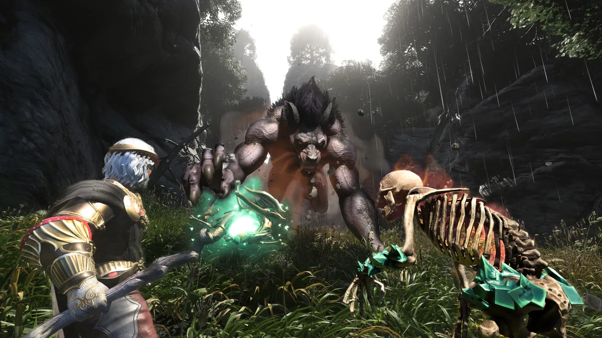 Enshrouded combat exploration