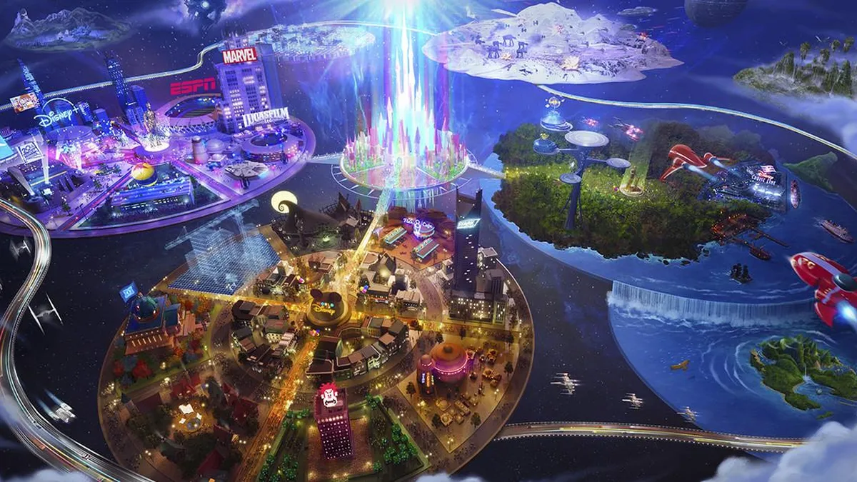 Epic Games and Disney connected universe