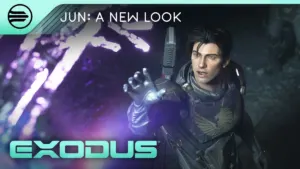 Updated character model for male Jun Aslan wearing Traveler armor in Exodus