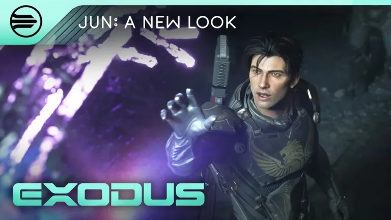 Updated character model for male Jun Aslan wearing Traveler armor in Exodus