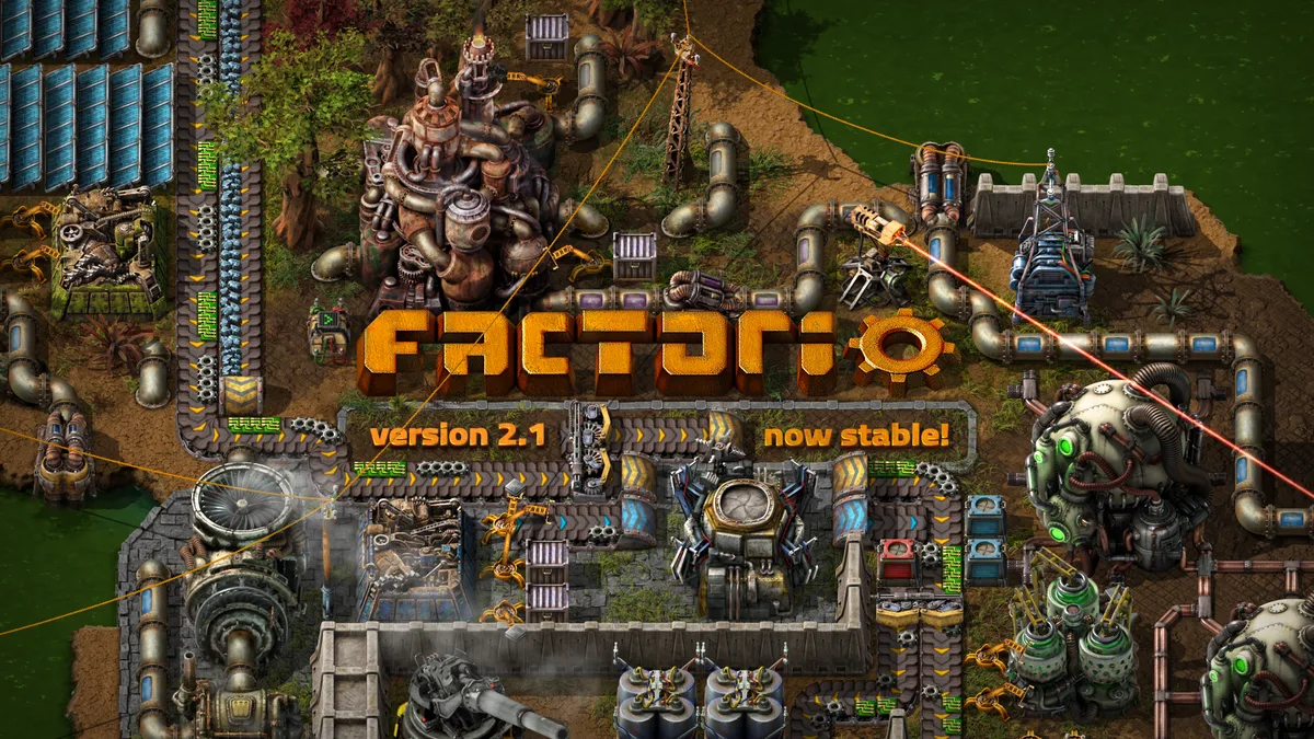 Space platform and orbital logistics in Factorio 2.1 Stable final major update