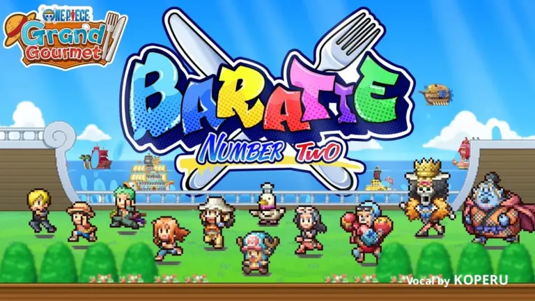 One Piece Grand Gourmet Kairosoft Bandai Namco Sanji Baratie launch