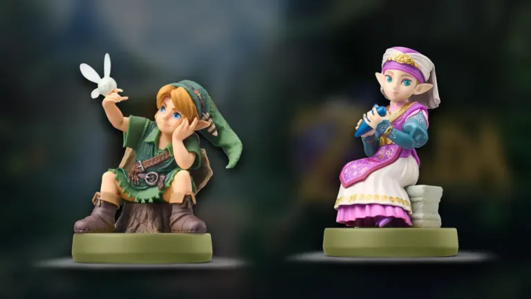 Link and Zelda Amiibo