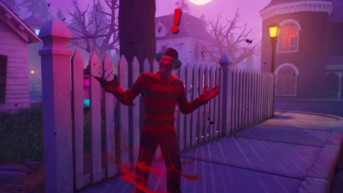 Freddy Krueger boss in Nightmare Neighborhood who guarantees a Dumpster Dive Sprite drop in Fortnite