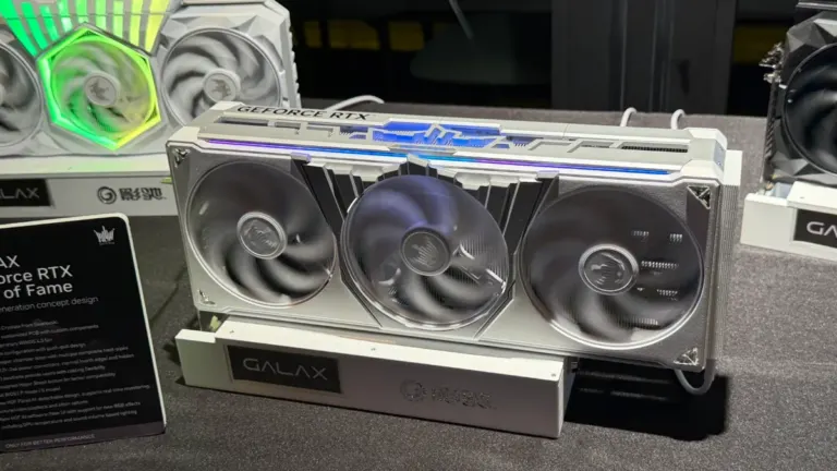 GALAX GeForce RTX 50 Hall of Fame Swarovski Crystal graphics card