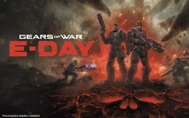 Precompiled shaders Gears E-Day