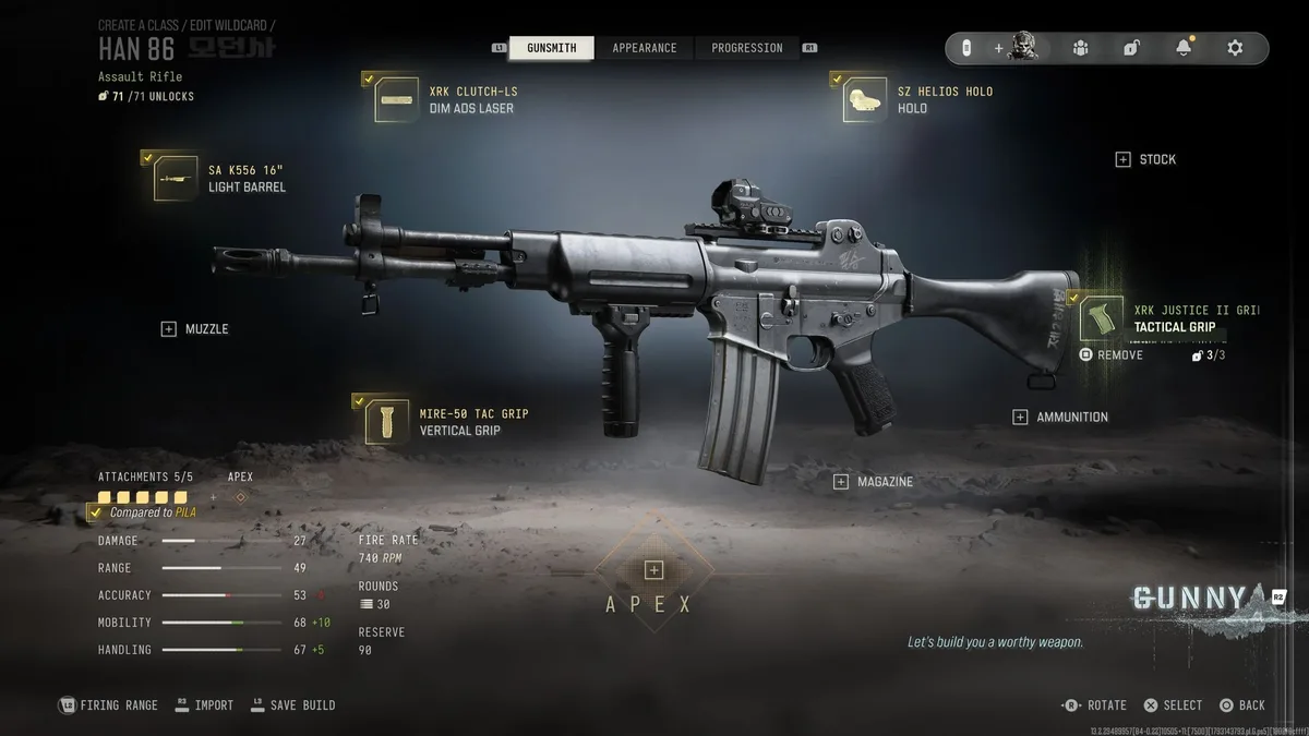 Best Mid-Range Han 86 Loadout in Call of Duty Modern Warfare 4 Gunsmith