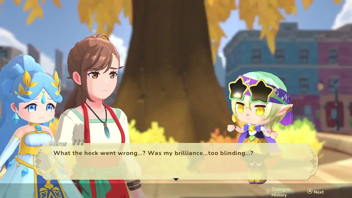 Harvest Moon Echoes of Teradea Merus's Dilemma DLC Guardian Spirit Merus and Harvest Goddess