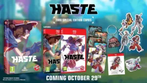 Haste Nintendo Switch 2 Physical Edition and Special Edition by Super Rare Games