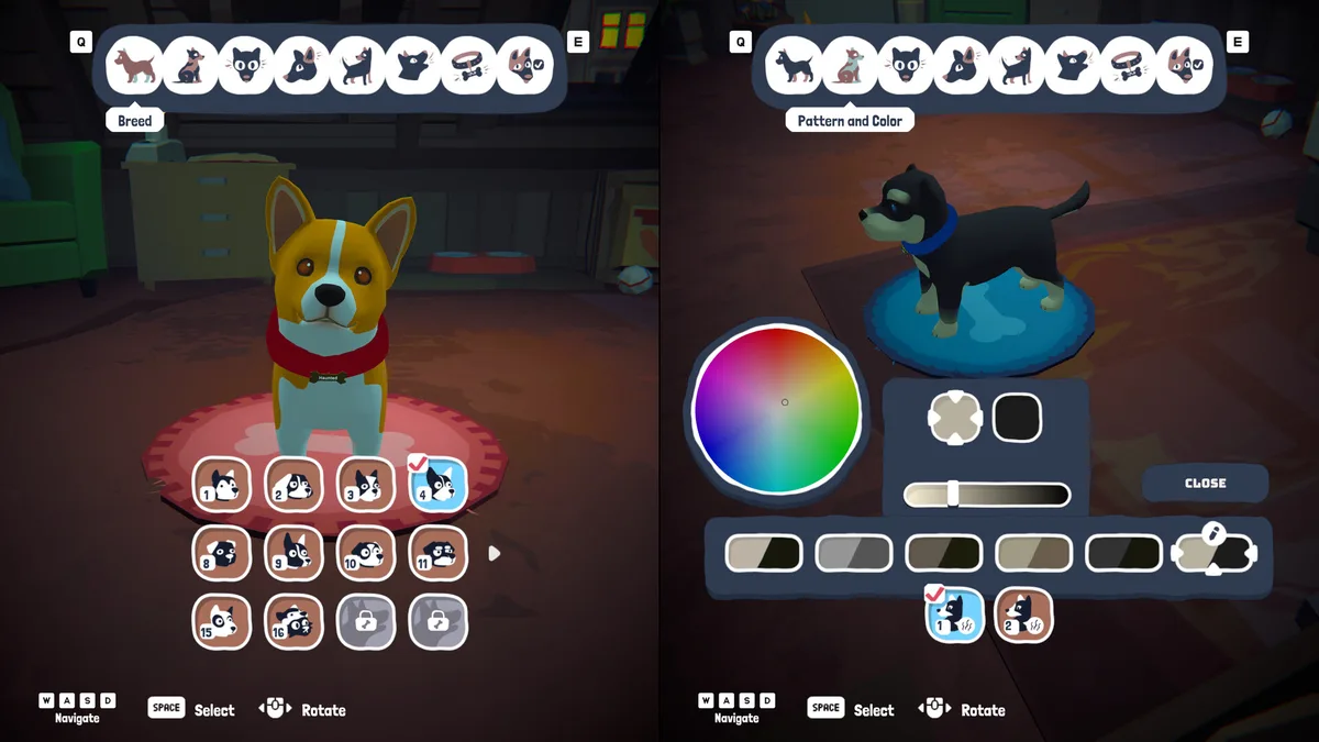 Co-op gameplay from the official Haunted Paws demo by LazyFlock